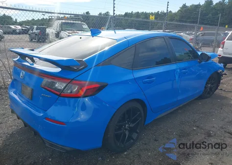 2022 Honda Civic Sport из США, поврежденный, VIN 19XFL2H85NE010027